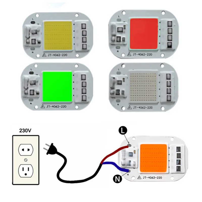 Светодиодный светильник King Kong с COB матрицей 5054 35 Вт 50 100 200 220 В|smart ic|led chipcob led chip |