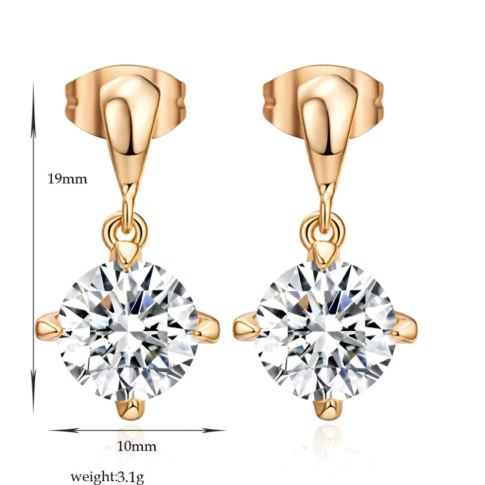Роскошные циркониевые Серьги Кристалл женские серьги длинные Модные висячие