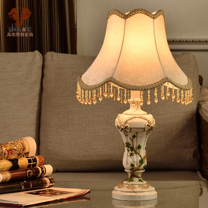 Голова декоративно прикладного искусства Wanlang французский настольная лампа