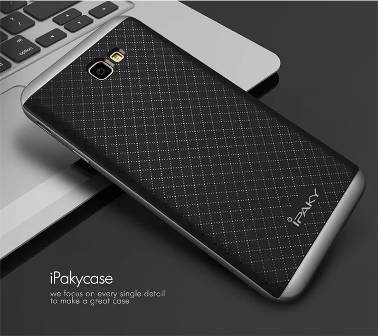 Для samsung GALAXY J5 премьер J7 ipaky бренд TPU + PC Рама задняя крышка для j5 антидетонационных