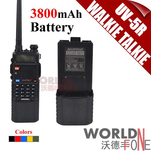 BaoFeng UV-5R Walkie Talkie Interphone двухполосная приёмопередающая установка 136-174 МГц и 400-520
