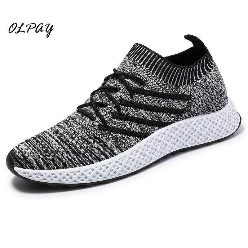 2019 Весенняя Новинка обувь на плоской подошве вразлёт плетение Для мужчин Мужская