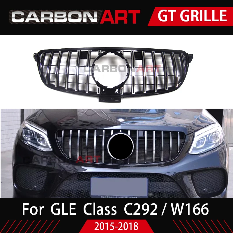 W166 W292 GT решетка для mercedes GLE class SUV GT передний бампер гоночная решетка для GLE coupe GLE300 GLE400 GLE450 модный дизайн