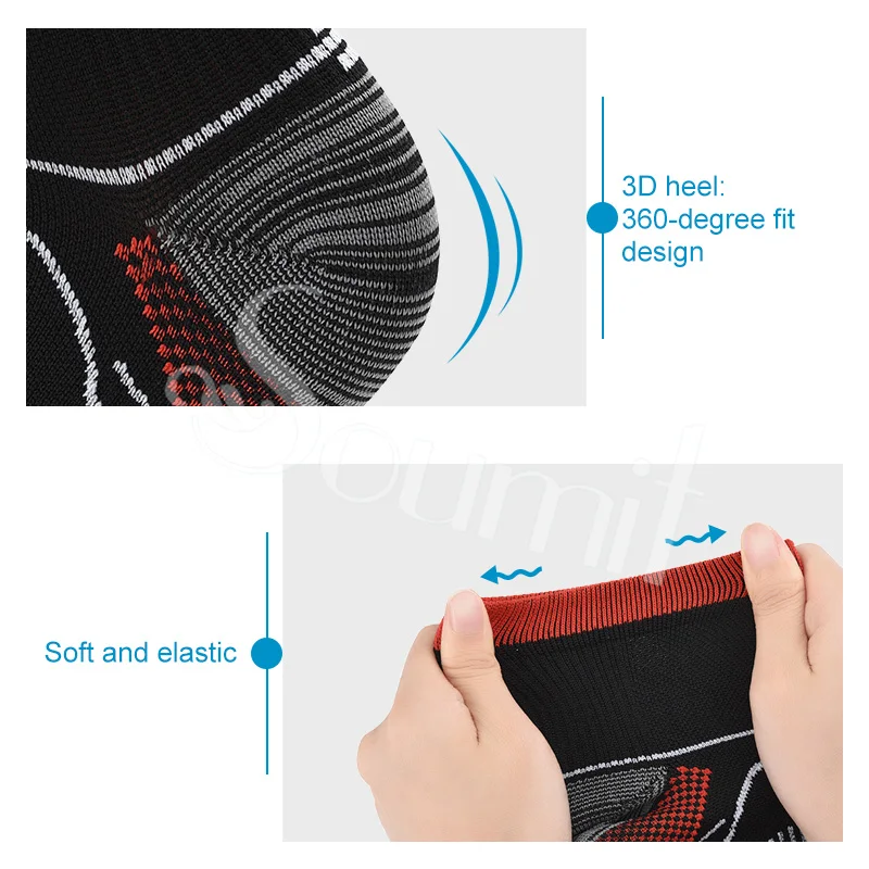 Soumit профессиональные мужские женские спортивные носки для бега пеших прогулок