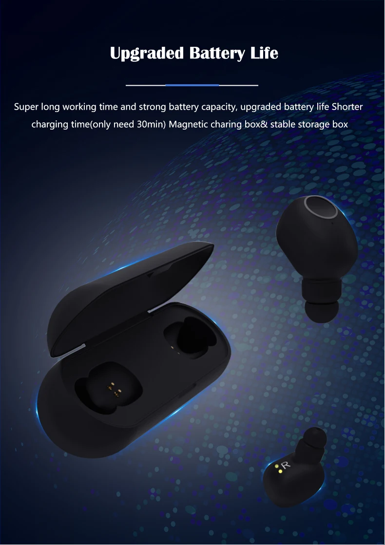 DHL 20 шт. наушники Bluetooth наушники пара наушники-вкладыши музыкальные наушники Набор для iPhone samsung Xiaomi наушники+ зарядная коробка