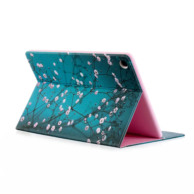 Кожаный чехол для Huawei MediaPad M5 10 8 дюйма CMR-AL09/CMR-W09 с 3d-рисунком подставка пленка