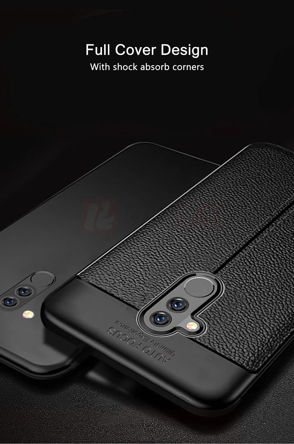 Для huawei mate 20 Lite чехол mate 20 Lite чехол Мягкий ТПУ бампер кожаный текстурный силиконовый Прочный чехол для huawei mate 20 Lite
