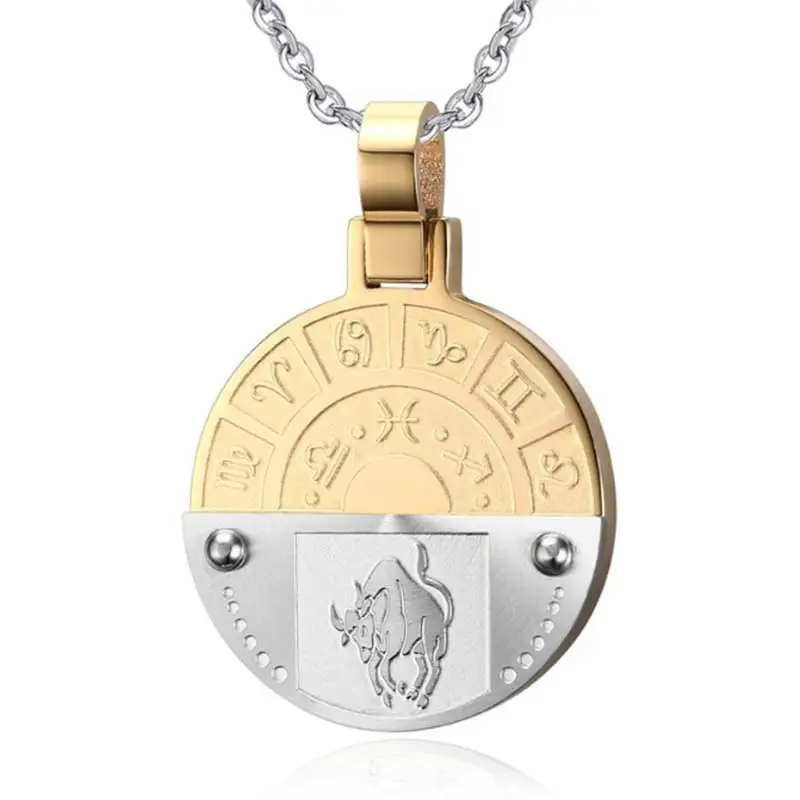 12 Зодиак Овен Телец Gemini Cancer Leo Virgo Libra Scorpius Sagittarus Capricornus Водолей рыбы подвеска
