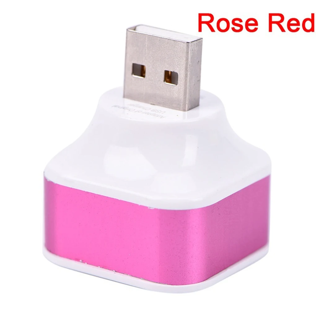 1 USB папа на 3 мама порта пластиковый сплиттер концентратор мобильного телефона