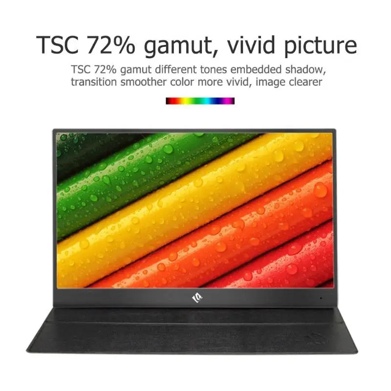 15,6 дюймовый портативный монитор 1920x1080 p ips сенсорный экран HDMI HDR монитор