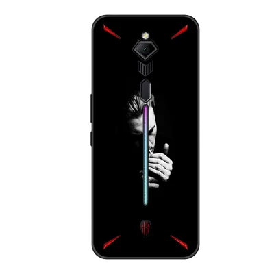 Красивый чехол для Nubia Red magic 3 Мягкая силиконовая задняя крышка для Nubia Redmagic3 чехол для телефона Redmagic 3 NX629J корпус TPU бампер - Цвет: A5