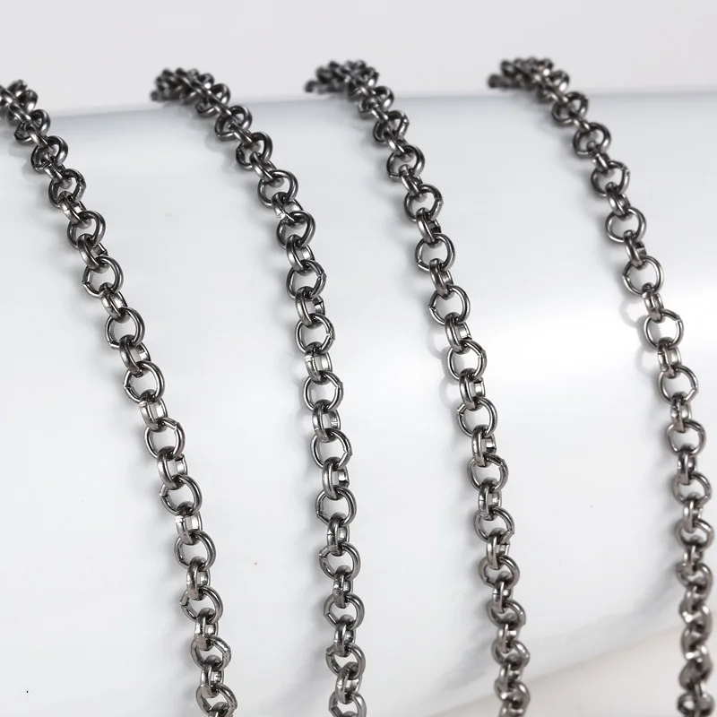 2016 новейшая плавающая медальон цепочка ожерелье Роло звено цепи длинный