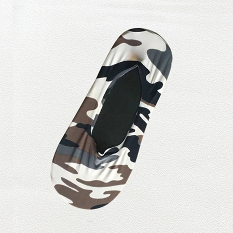 Мужские летние невидимые носки из ледяного шелка с тонкой секцией дышащие