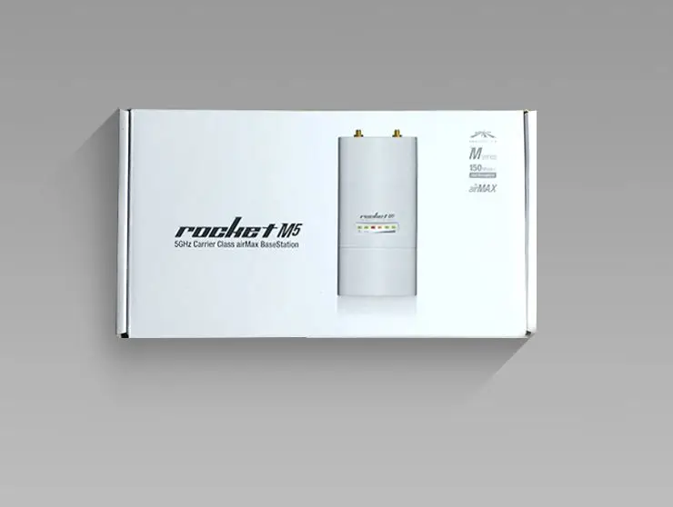 Ubiquiti RocketM5 5 ГГц Hi Power 2x2 MIMO TDMA airMAX BaseStation беспроводной сетевой мост Rocket M5|Точки