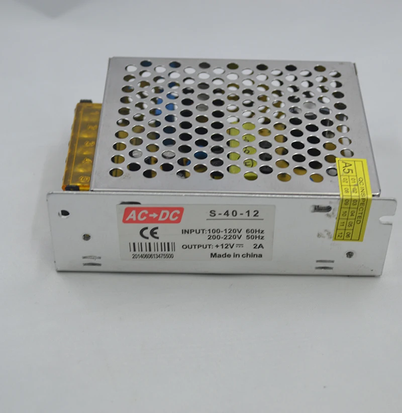 Блок питания для компьютера 12 В 2 а пост. Тока 110 120 в Тока|power source|switch powerswitching power supply