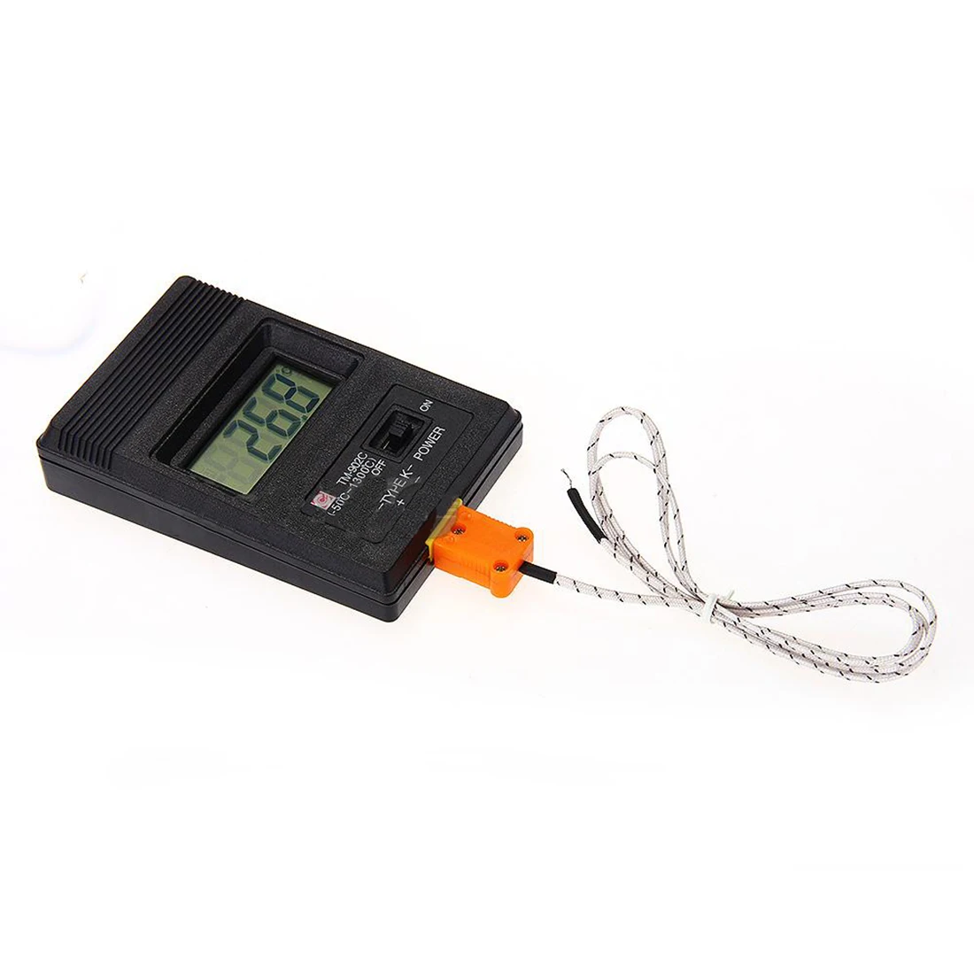 Φ ( 50C до 1300C) измеритель температуры TM902C цифровой K тип термометр датчик +