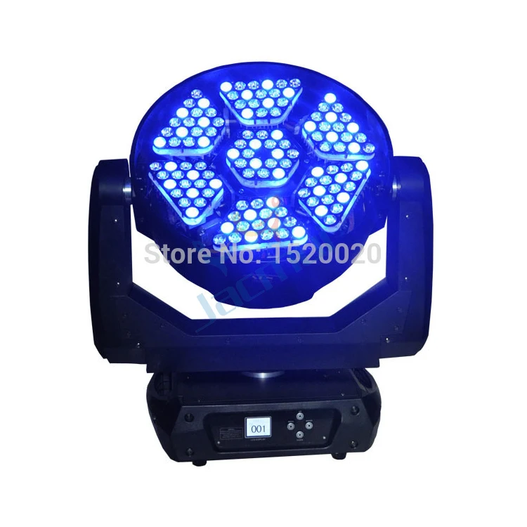 2 шт./лот) 126 шт.* 3 Вт RGB 3в1 Led Strom свет 400 Вт Супер яркость мощность вращающаяся голова DMX свет