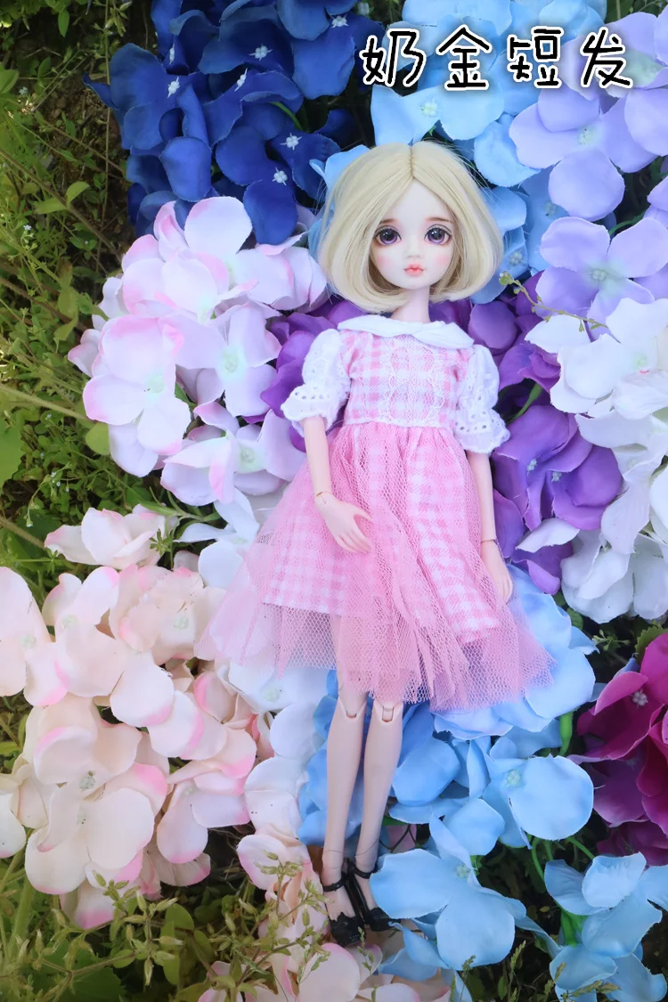 1/6 BJD Blyth кукла шарнир тело с макияж, в том числе волосы, Окрашенные Глаза, одежда для девочек ледяной