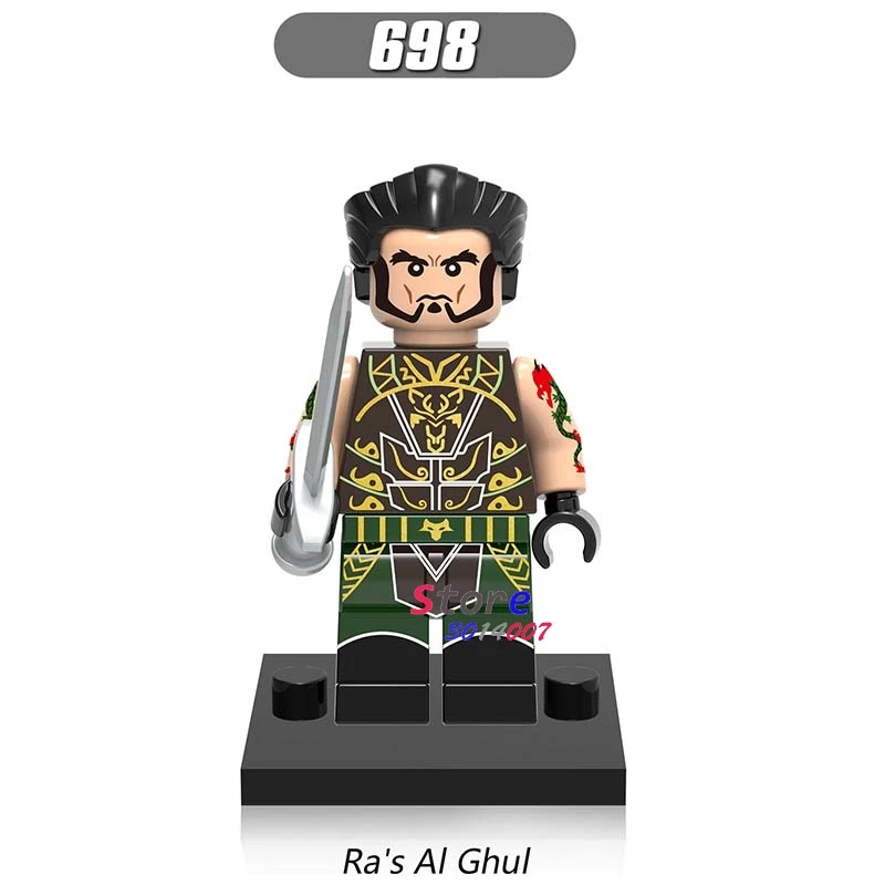 Один фильм Nya Sensei Wu Flashback Garmadon N-POP девочка Акула Рыбак строительные блоки кирпичи игрушки для детей - Цвет: 698