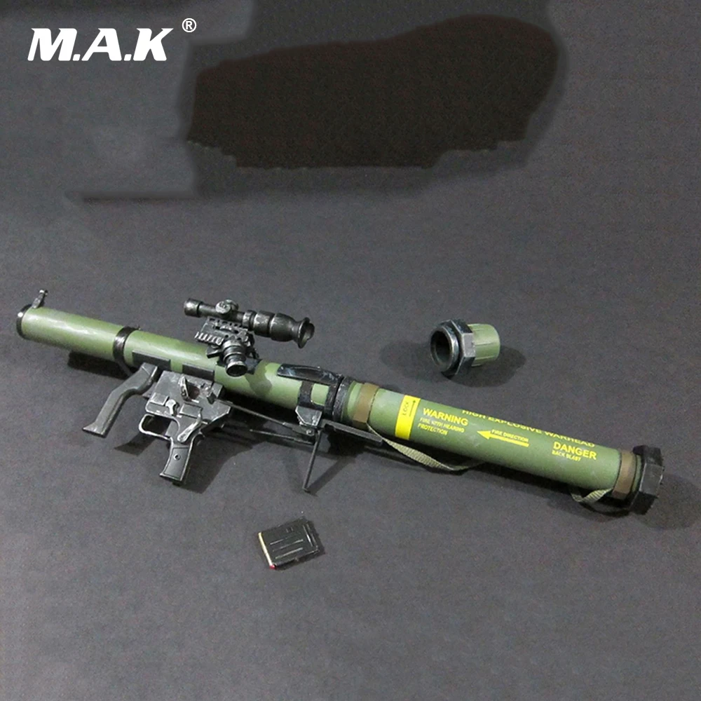 1/6 масштаб SMAW MK153 ракетная установка модели оружия зеленый для 1" фигурка