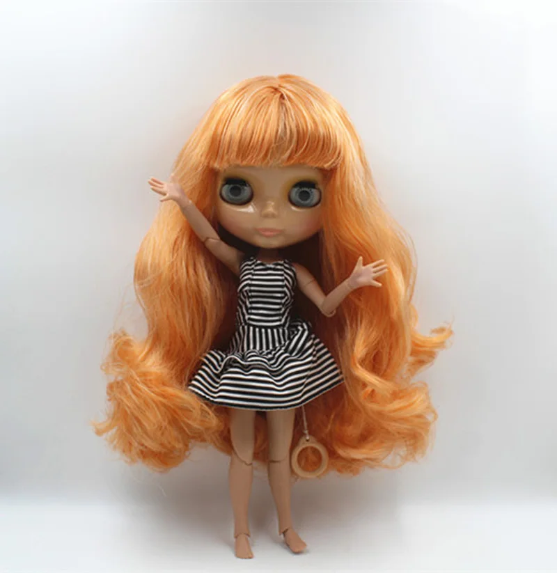 Бесплатная доставка BJD шарнир RBL 411J DIY Обнаженная кукла Blyth подарок на день