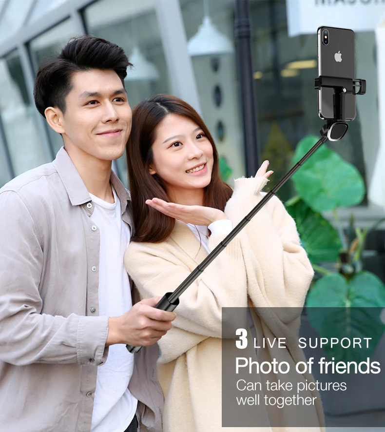 Cafele 6 в 1 Bluetooth селфи палка для iPhone Xiaomi складной ручной монопод беспроводной Штатив для телефона камера Дистанционное управление