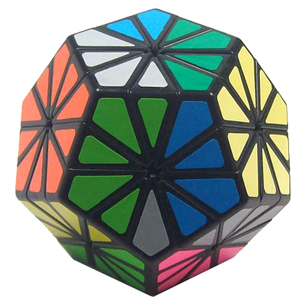 QJ Додекаэдр Кристалл Головоломка Куб Qiji скорость волшебный куб головоломка кубики специальные Развивающие игрушки для детей