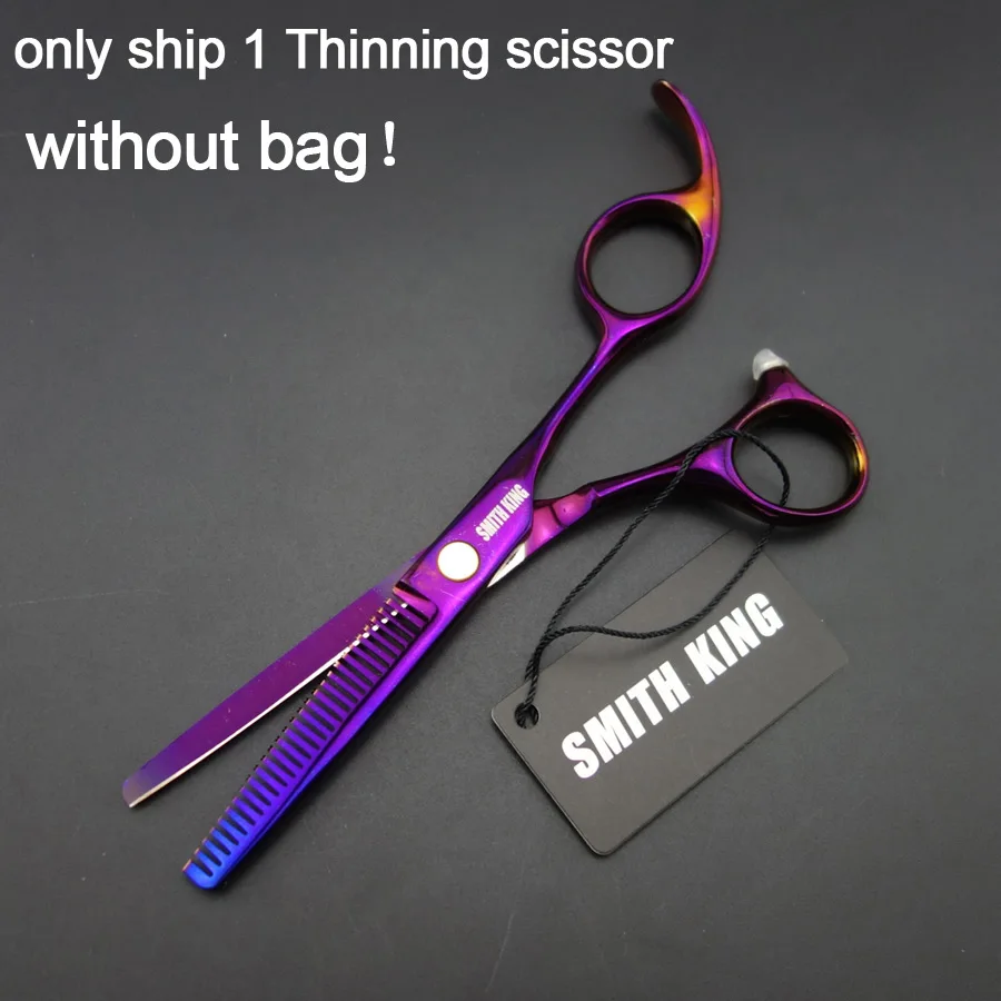 Thinning without Bag 5,5 дюймов Профессиональный парикмахерский комод ножницы/ножницы, ножницы для резки/филировочные ножницы/бритва/Thinningcomb+ наборы Высокое качество - Цвет: Thinning without Bag