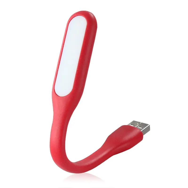 Мини светодиодный USB ночник для ноутбука, ноутбука, ПК, портативный гибкий USB книжный светильник, настольная лампа для защиты глаз