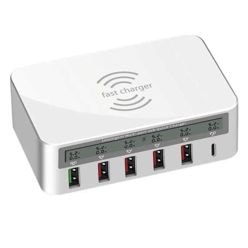 Высокое качество USB быстрая зарядка розетка беспроводное быстрое зарядное