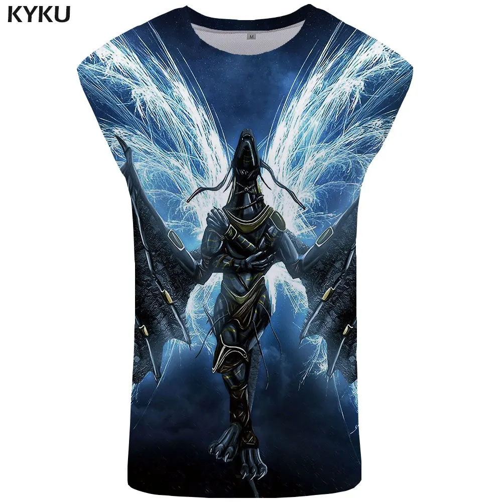Tank Top 09 KYKU Dragon, майка для мужчин, животное, для мужчин, s, бодибилдинг, молния, жилет, горный, майка, цветная Стрингер, без рукавов, рубашка, Новинка - Цвет: Tank Top 09