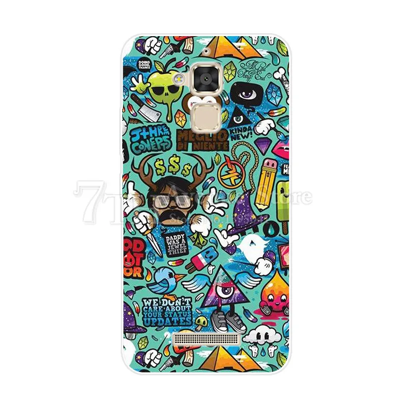Cool Design Case For Asus Zenfone 3 Max ZC520TL Soft Silicone TPU Cover Phone Cases | Мобильные телефоны и аксессуары