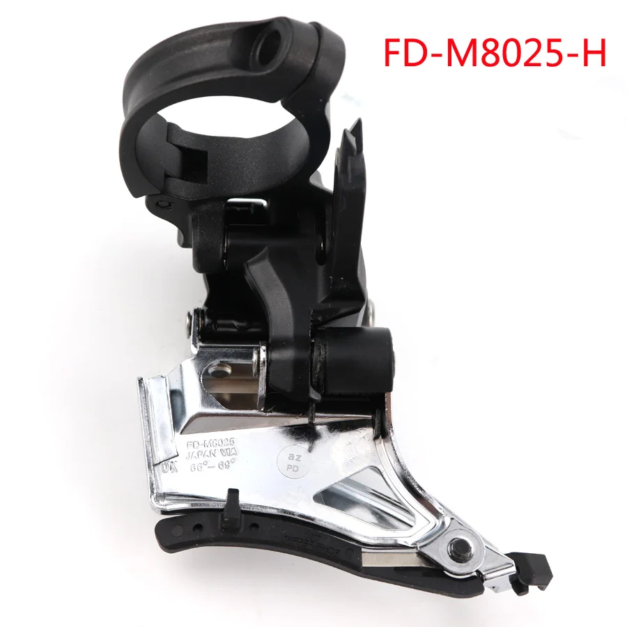 SHIMANO DEORE XT FD M8025 передний переключатель оригинальная коробка MTB переключатель 2X11Speed запчасти для велосипеда