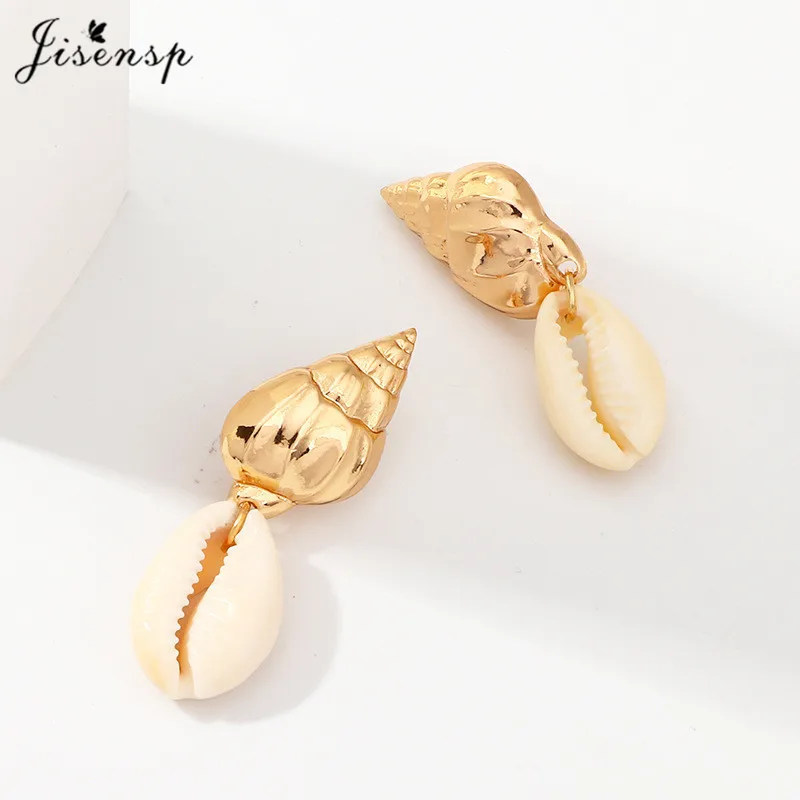 Jisensp модные ювелирные изделия морской пляж стиль уникальный раковины Seashell