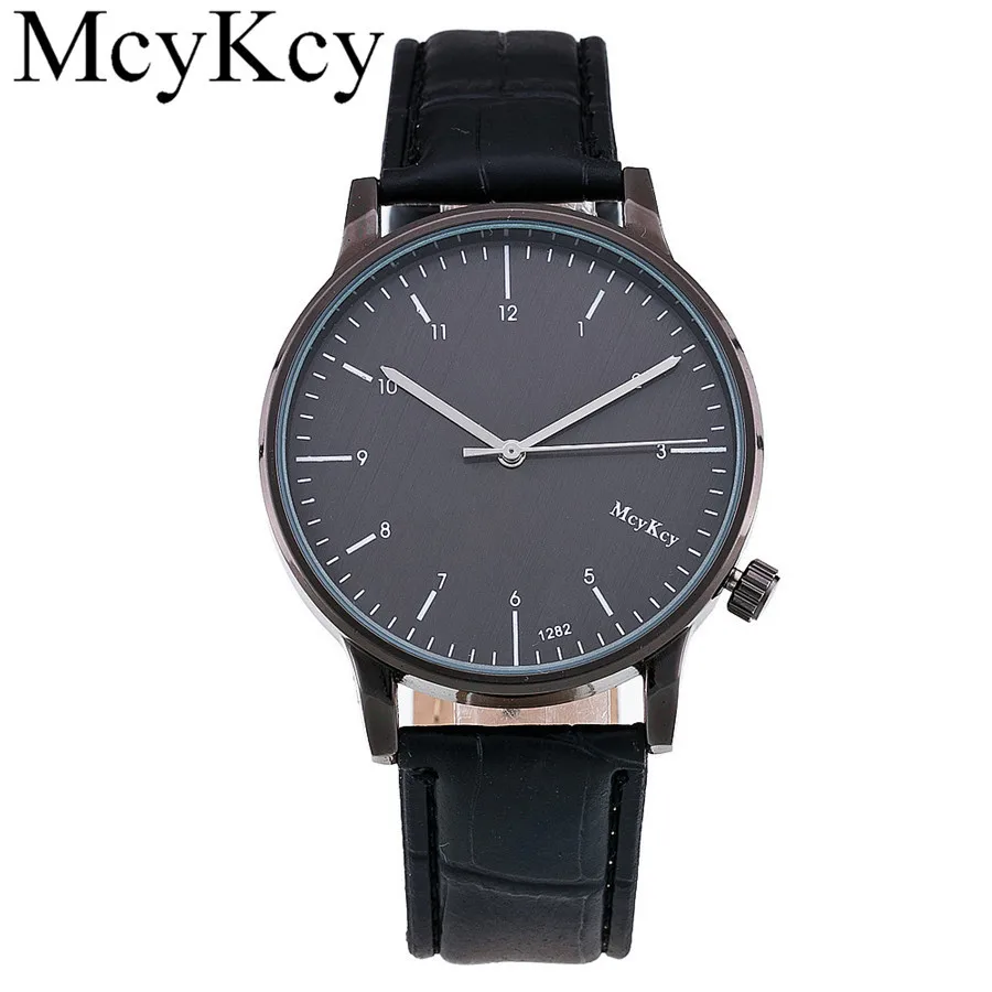 Relojes Лидер продаж ультра-тонкий Mcykcy модные простые часы для пары повседневные