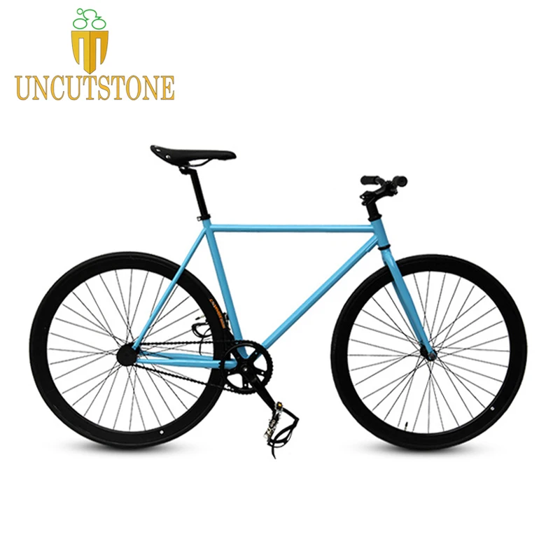 Fixie велосипедная неподвижная передача велосипед 700C спортивный велосипед 30 мм обод 52 см 48 см рама шоссейный велосипед с передним V тормозом