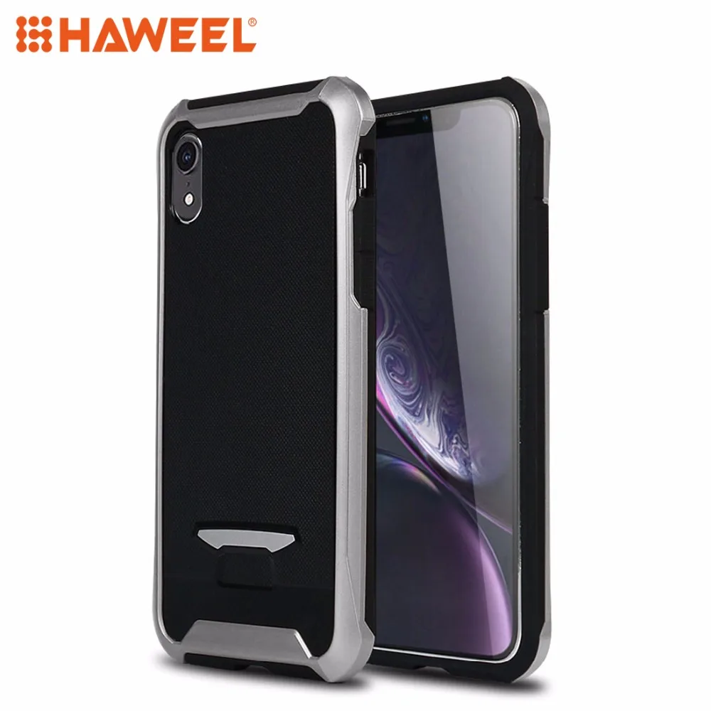 

HAWEEL Bumblebee TPU + PC Granule Texture Protective Back Cover Case for iPhone XR
