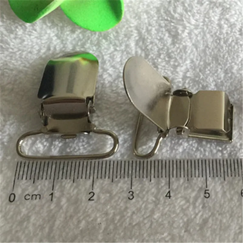 1'' 25 mm Metal Paci Pacifier Suspender Clips Holders for Craft Project 10PCS/LOT | Дом и сад