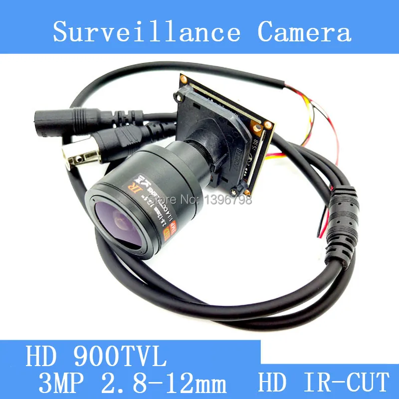 

Мини-камера видеонаблюдения 900TVL CMOS, HD Цвет, 1,3 МП, объектив 2,8-12 мм, двойной фильтр, переключатель, камера видеонаблюдения, IR-CUT