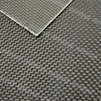 1pcs 0 3mm thickness 500x250mm 250x250mm 500x600mm 100 carbon fiber plate panel sheet with 3k plaine weave glossy surface