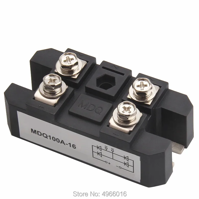Оригинальный MDQ100A Однофазный мост модуль 16 1600V выпрямителя - Цена: 1 488,85 руб.