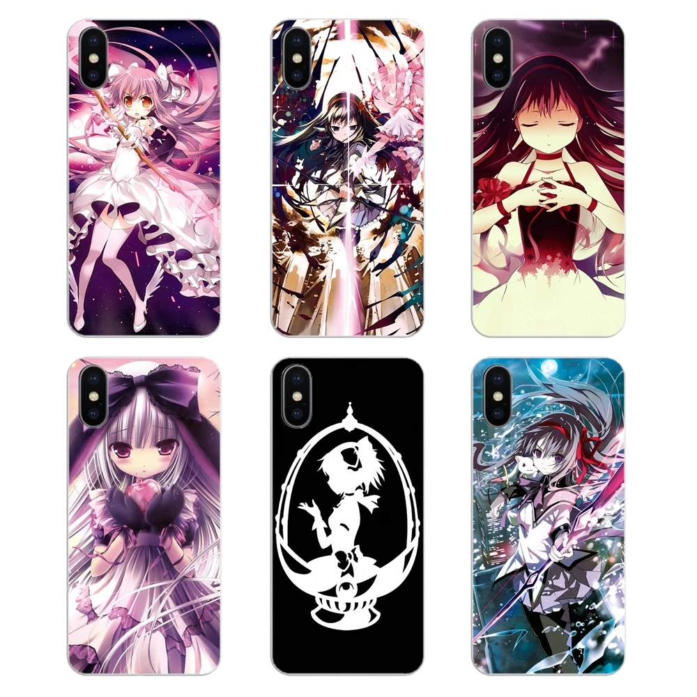 Anime Puella Magi Madoka Magica For Samsung Galaxy S2 S3 S4 S5 MINI S6 S7 edge S8 S9 Plus Note 2 3 4 5 8 Coque Fundas Case Cover |