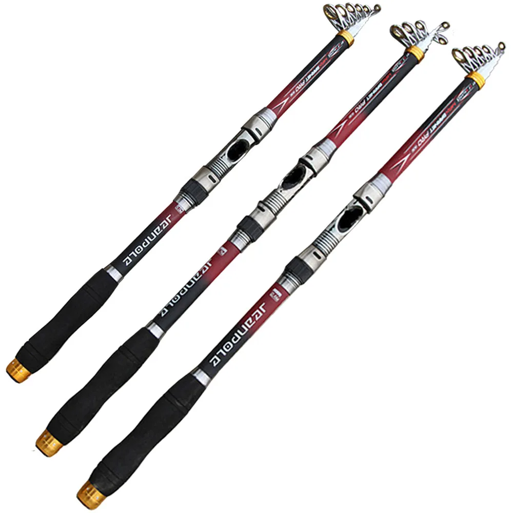 Бесплатная доставка Одежда высшего качества Удочки Углерода Телескопические