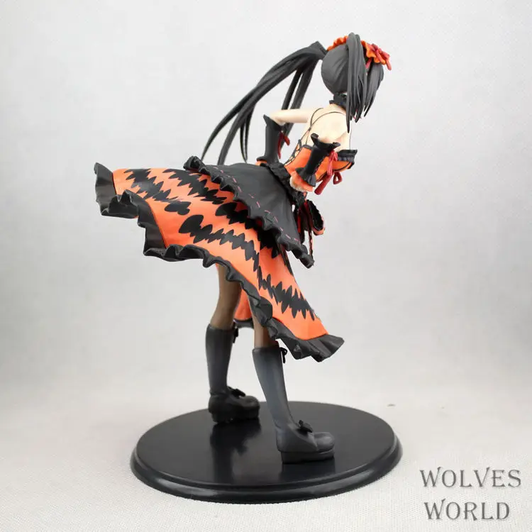 Huong Anime Figure 21CM Date A Live Nightmare Tokisaki Kurumi PVC Action Model Collection Toy | Игрушки и хобби