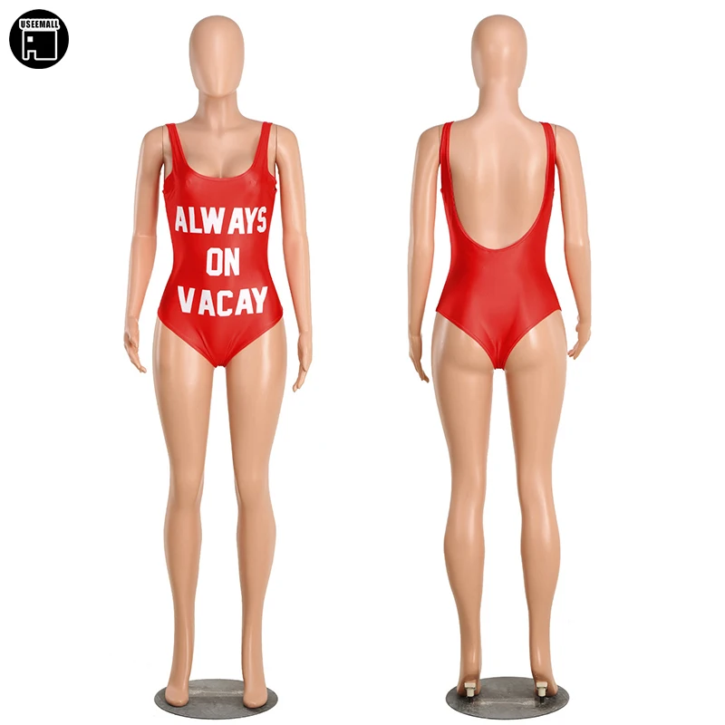 Женский купальник монокини usemall купальный костюм большого размера высокое