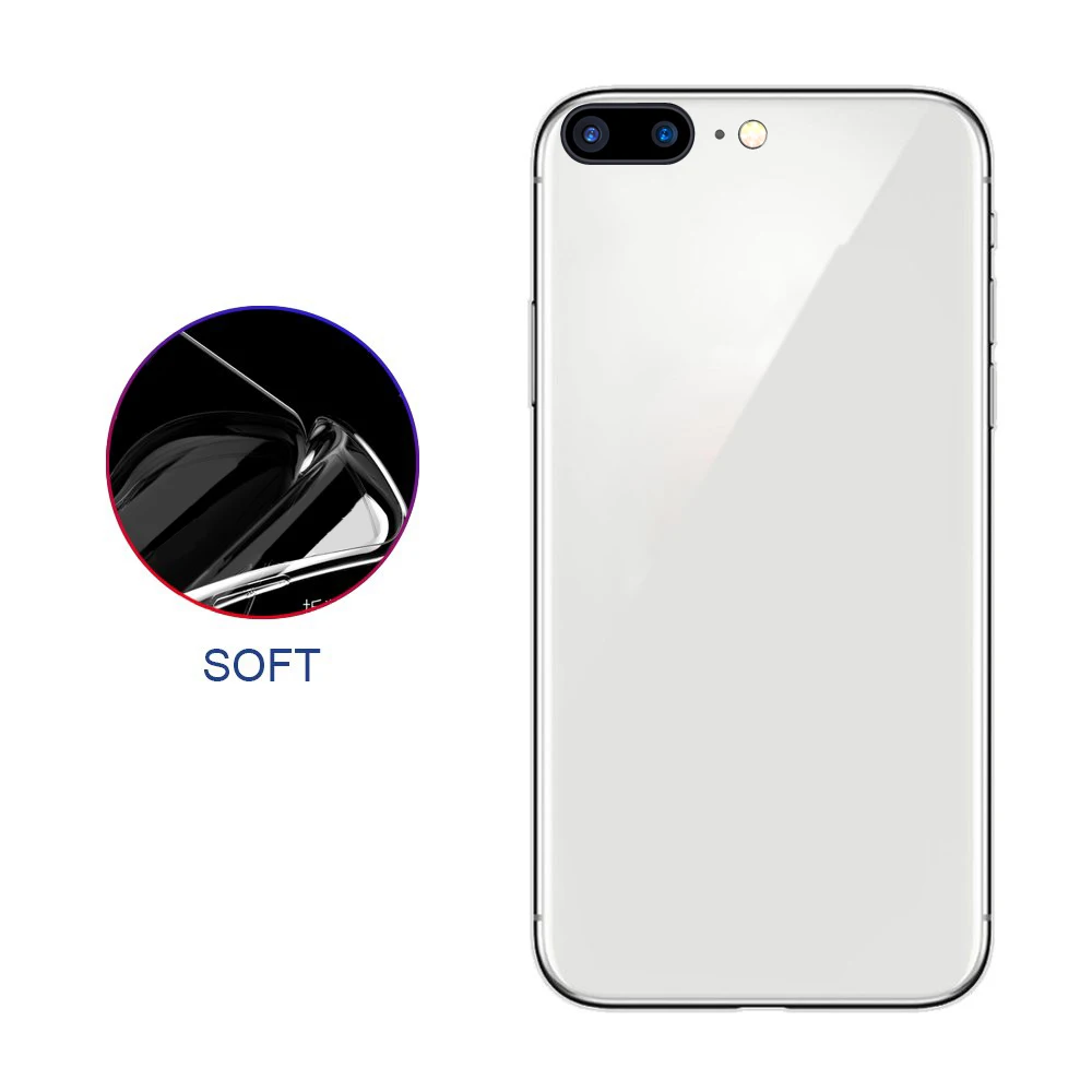 Роскошный противоударный прозрачный силиконовый чехол для телефона Apple Iphone8plus