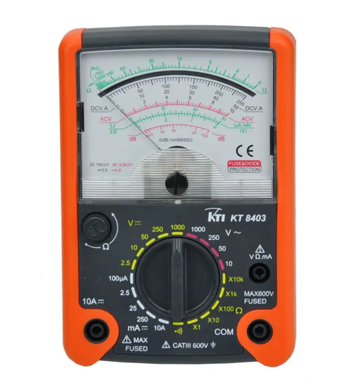 KTI Elcoteq оригинальный KT8403 аналоговый мультиметр новый продукт 2016|analog multimeter|multimeter