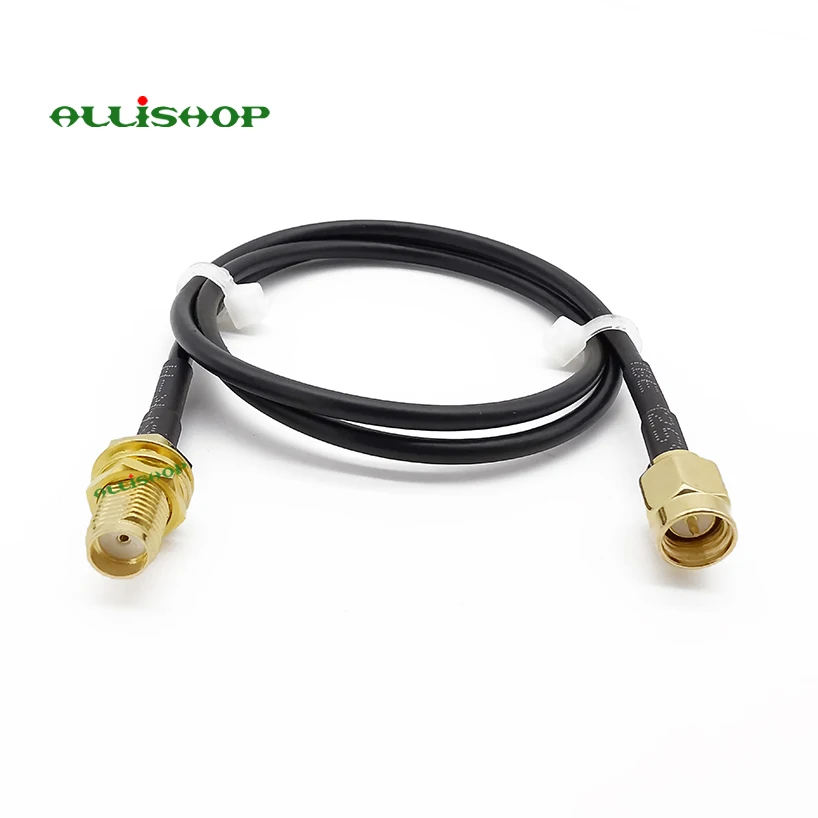 ALLISHOP Новое поступление 30 см кабель SMA штекер женский с гайкой переборка RF