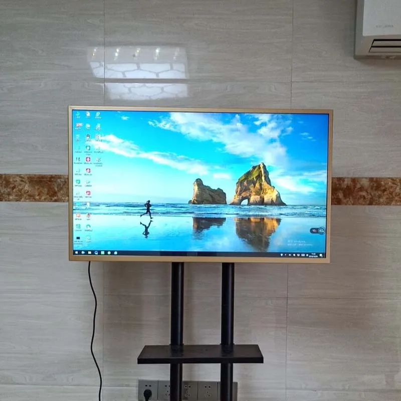 32 дюймов ИК сенсорный экран образование все-в-одном машина для встречи led сенсорный экран торговый автомат smart tv