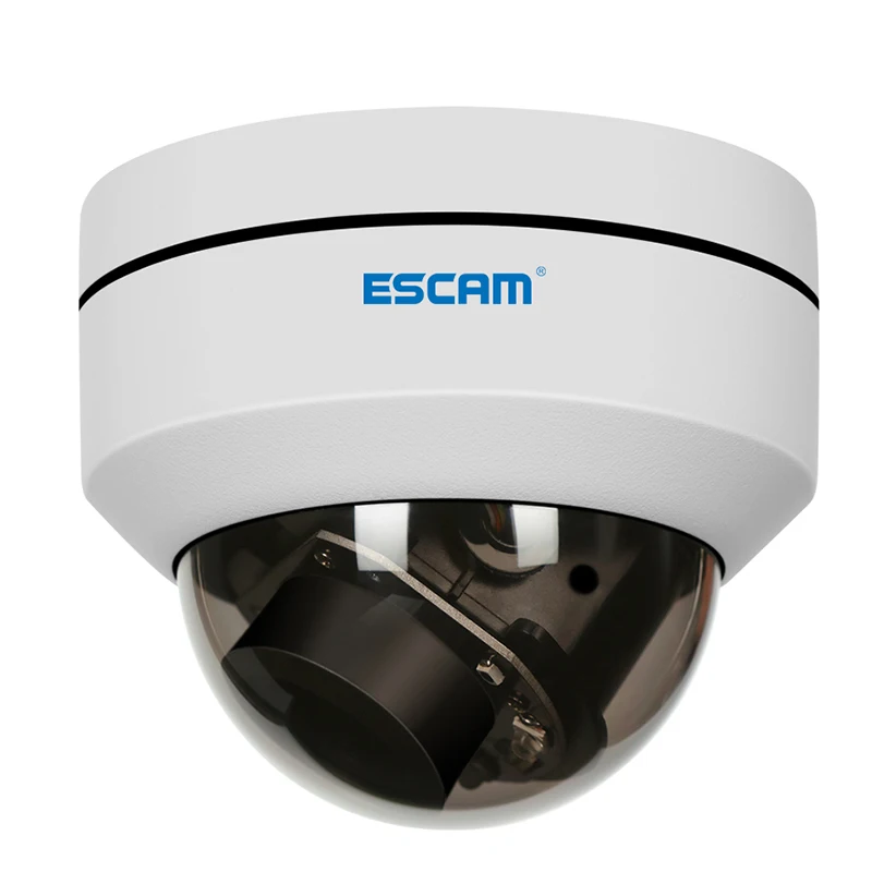 ESCAM PVR002 2MP 1080P IP Сетевая камера PTZ 4X Zoom 2 8 12 мм объектив водонепроницаемый PoE купол